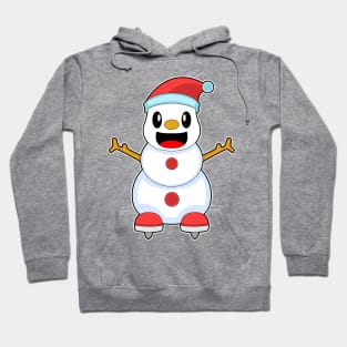 Snowman Ice skating Ice skates Hoodie